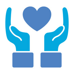 Hand With Heart Icon