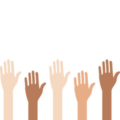 International Youth Day Hand