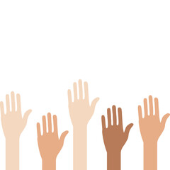 Obraz premium International Youth Day Hand