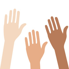 International Youth Day Hand