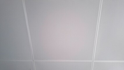 White Perforated Ceiling Tiles