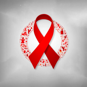 ai images world aids day illustration