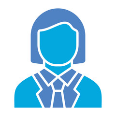 Female Accountant Icon