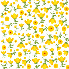 Obraz premium Floral Seamless Pattern