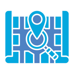 Map Search Icon
