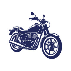 motorcycle silhouettes Clip art isolated vector illustration on a white background