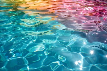 Colorful Water Reflection