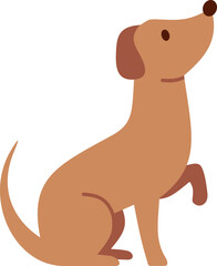 Dog Illustration Vector