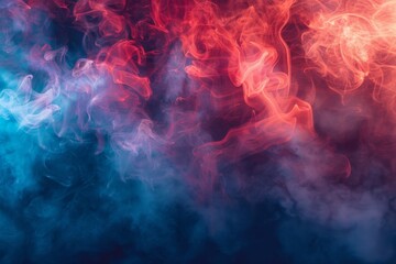 Obraz premium Colorful Smoke Abstract Background