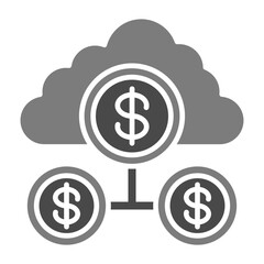 Cloud Money Icon