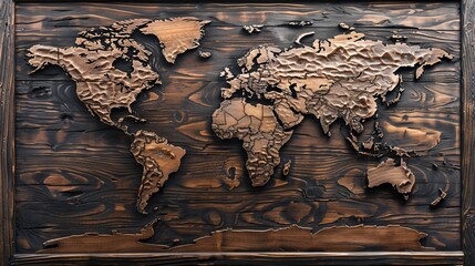 A symbolic illustration depicting the global impact of Oktoberfest on beer culture and tourism with world maps overlaid by beer mug icons symbolizing international participation and appreciation of