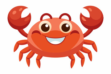 Cute Crab Vector illustration