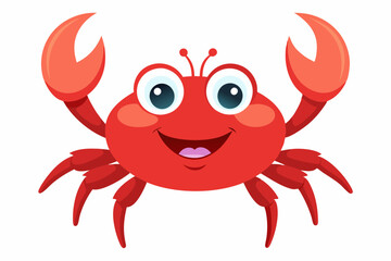 Cute Crab Vector illustration