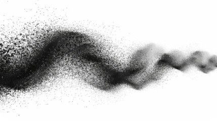 Fototapeta premium an abstract red fractal art background that resembles smoke, aurora, gas, plasma, or a nebula, consider the following elements