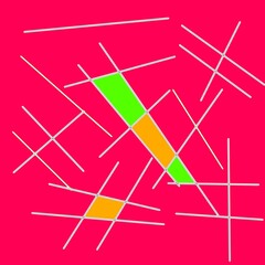 abstract colorful lines. random geometric pattern