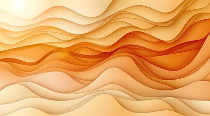 Fototapeta premium abstract orange waves background