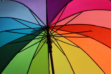 colorful umbrella 