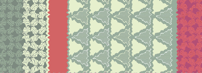Digital And Textile Design Pattern