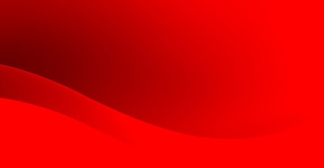 wavy red gradient simple curves abstract christmas valentine background with blank space