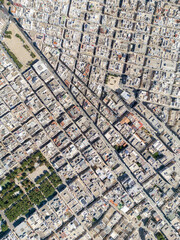 Naklejka premium Aerial View of Polignano a Mare City, Puglia, Italy