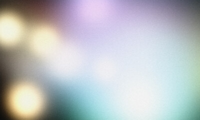 Vibrant rainbow gradient mesh background with abstract blur and grainy texture