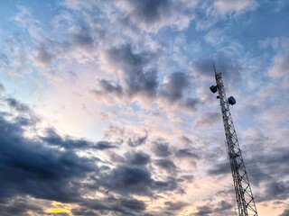 Obraz premium tower in the sky