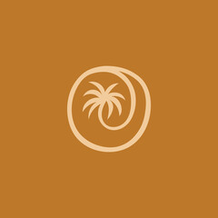 Vector set of logo design templates and graphic elements, organic cosmetic, floral illustration in simple linear hand drawn style, plants and flowers, natural products emblem
