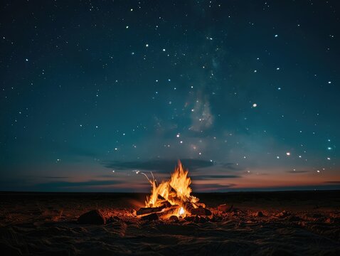 fire in the sky