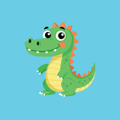 Dragon mascot character logo design vector illustration