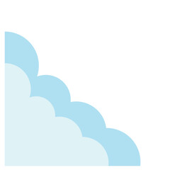 Cloud Illustration Corner