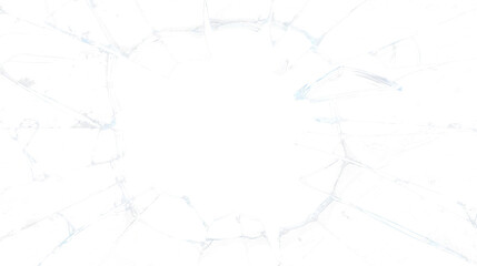 Fototapeta premium Broken glass craked on black background ,hi resolution photo art abstract texture object design