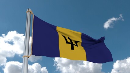 BARBADOS FLAG