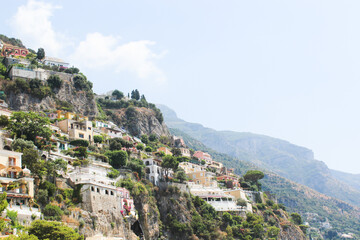 Obraz premium Positano town on Amalfi coast in Italy