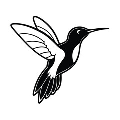 Bird  Silhouette Vector Illustration
