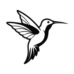 Bird  Silhouette Vector Illustration
