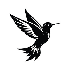 Obraz premium Bird Silhouette Vector Illustration 