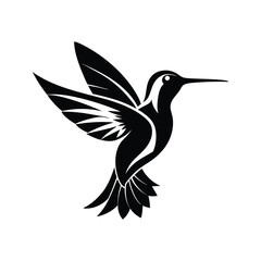 Bird  Silhouette Vector Illustration
