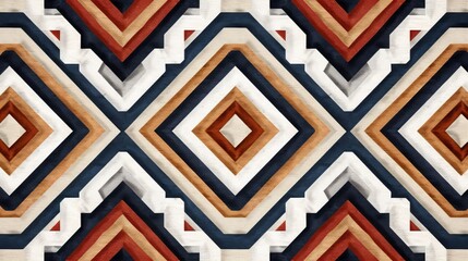 Construct a seamless geometric weaving pattern based on Indian designs