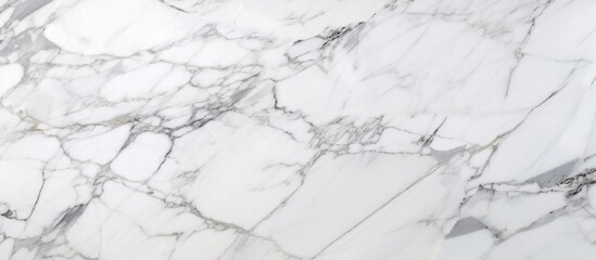 Fototapeta premium White Marble Texture with Gray Veins