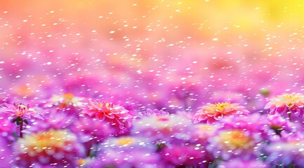 background with flowers