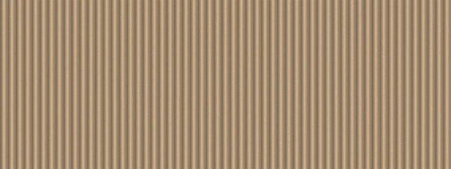 Brown Background,Seamless Pattern Background design vertical wall line texture,Brown Corrugated card texture surface,Recycle brown paper box pattern.Vector 3d empty backdrop banner © Anchalee