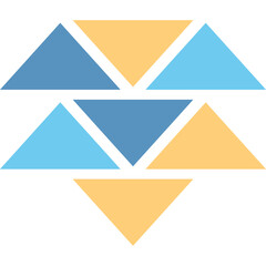 Triangle Geometric Pattern