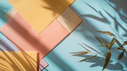 A few neatly arranged flashcards with minimal design, placed on a clean surface