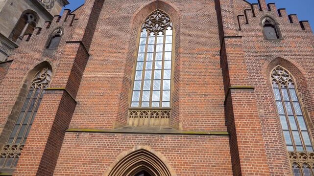 Cathedral of Holy Spirit is principal church of Diocese of Hradec Kralove in Czech Republic and also seat of current bishop of Diocese Jan Vokal. It is late Gothic brick basilica with two towers.