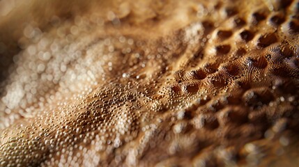 Macro shot of human skin, showing pores, fine hairs, and subtle variations in texture