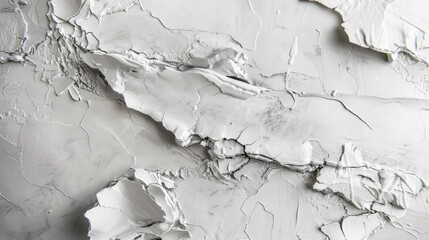 Fototapeta premium Texture background of white concrete wall