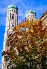 famous munich cathedral - bavaria