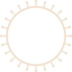 Ship helm border frame border graphic. Blank copy space of logo for your design. 