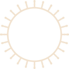 Ship helm border frame border graphic. Blank copy space of logo for your design. 