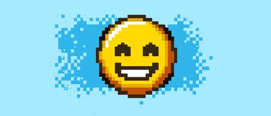 スマイルの絵文字のグラフィック